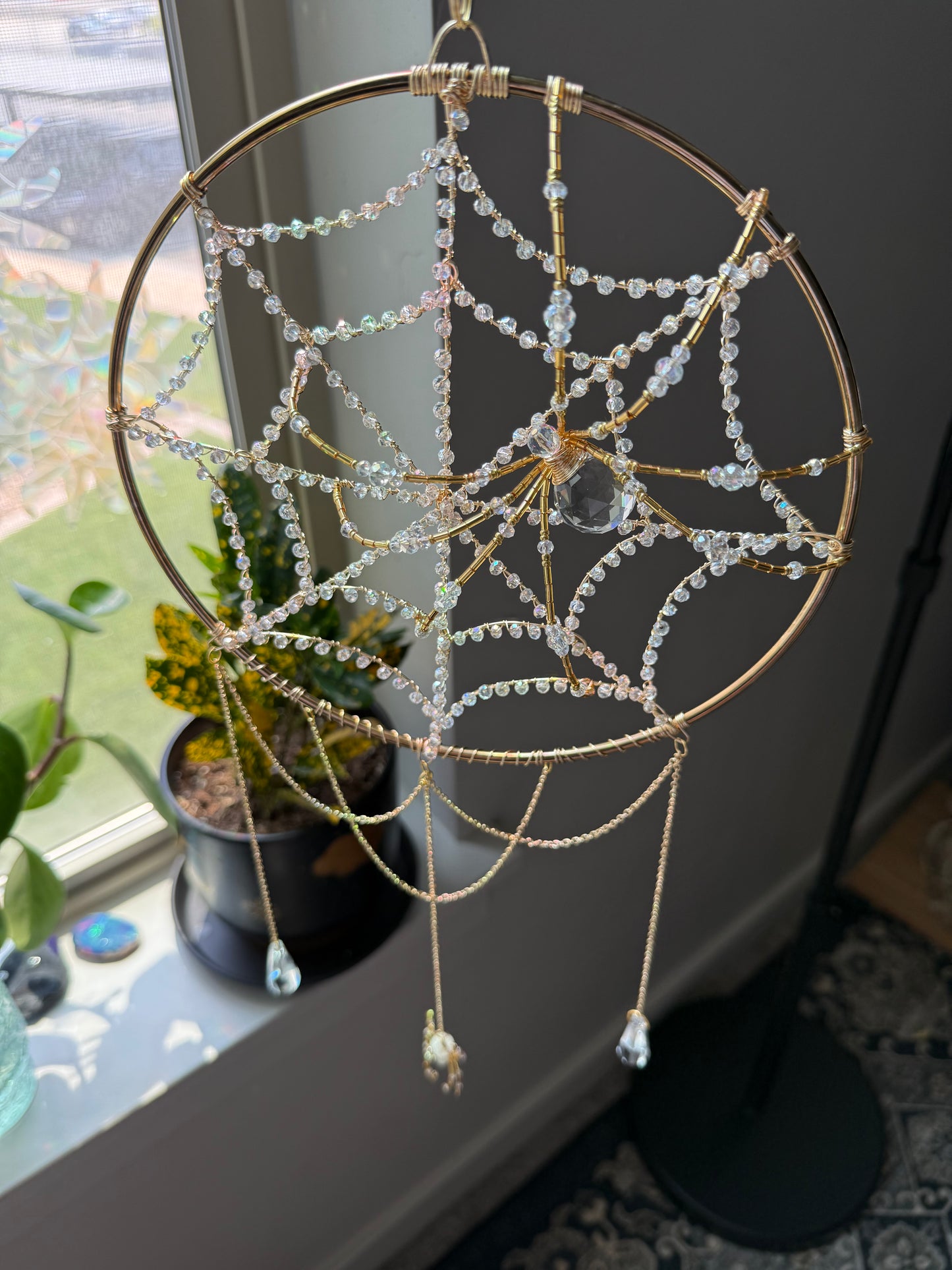 Golden Dew Drop Web