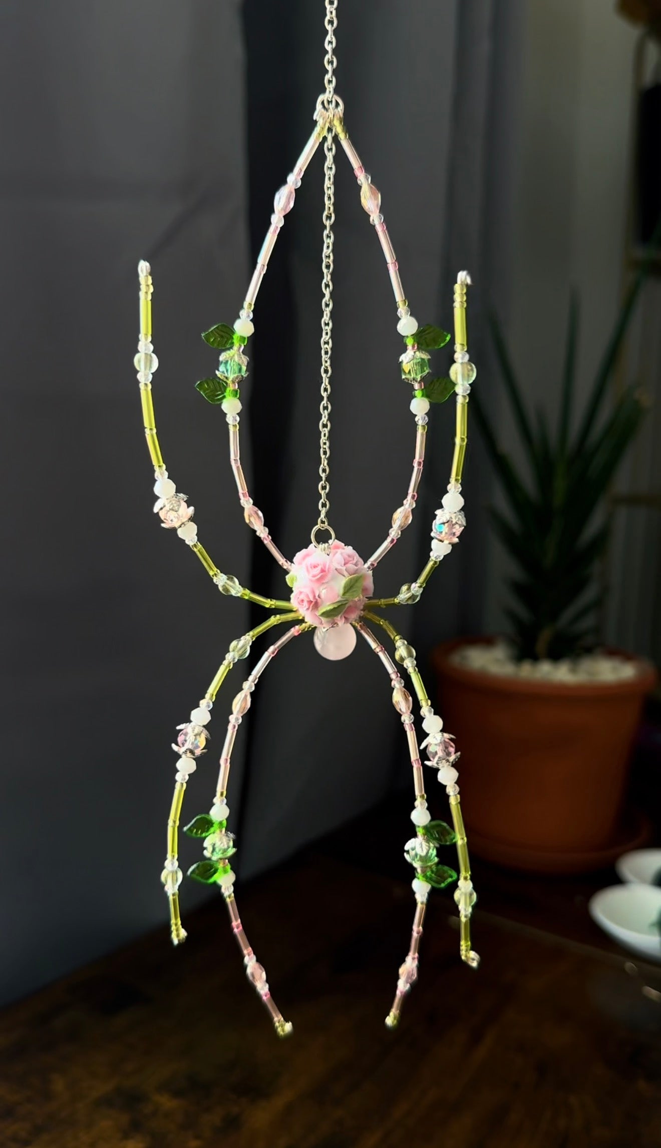 Spring Spider Suncatcher