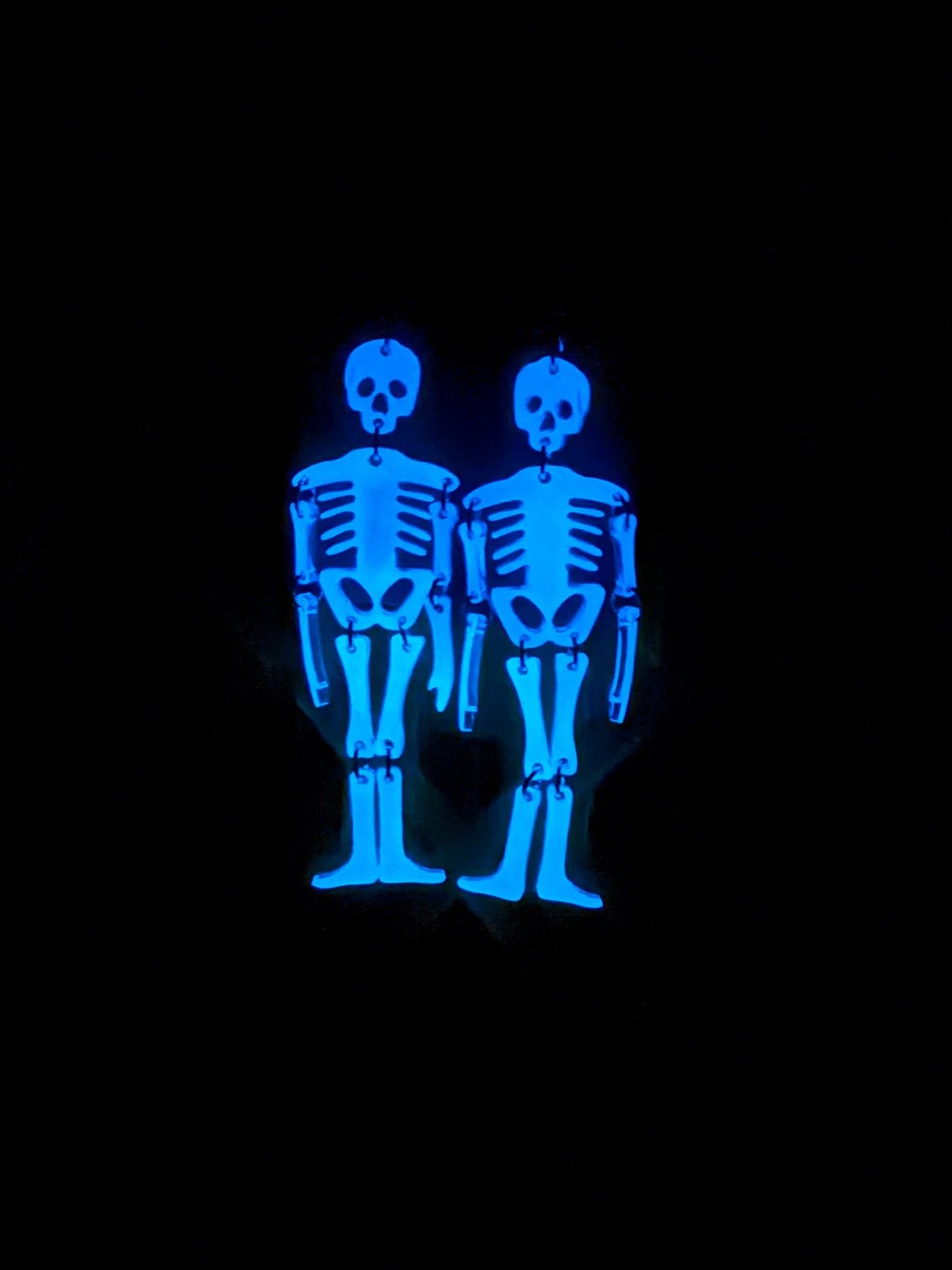 GLOW Skeleton Earrings